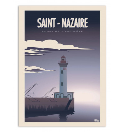 Art-Poster - Saint-Nazaire - Turo Memories Studio