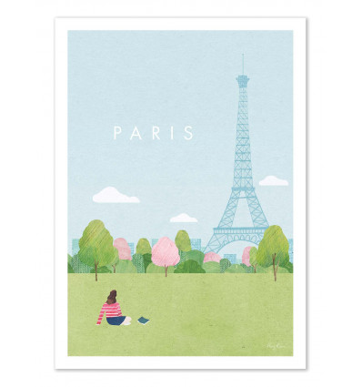Art-Poster - Paris Version 2 - Henry Rivers