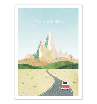 Art-Poster - Patagonia - Henry Rivers