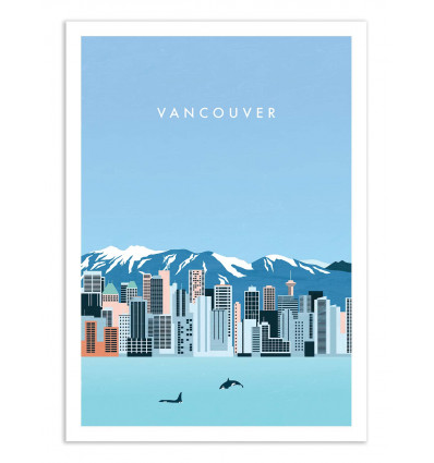 Art-Poster - Vancouver - Katinka Reinke