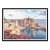 Art-Poster - Vernazza in the Evening - Manjik Pictures
