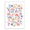 Art-Poster - Lovely happy rainbows Sun - Ninola