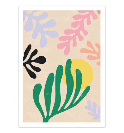 Art-Poster - Matisse organic leaves - Ninola