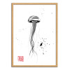 Art-Poster - Jellyfish - Pechane Sumie