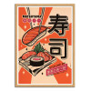Art-Poster - Sushi everyday - Rafa Gomes