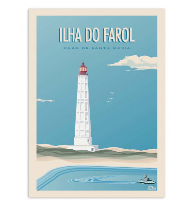 Art-Poster - Ilha do Farol - TuroMemoriesStudio