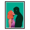 Art-Poster - Space Kiss - Ana Ariane