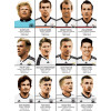 Art-Poster - Legends of Germany Football team - Olivier Bourdereau