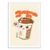 Art-Poster - Cute coffee - Ilustrata