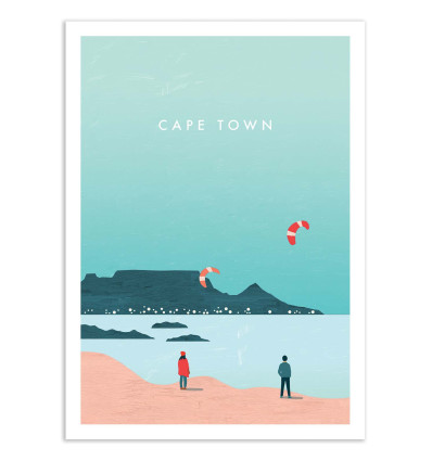 Art-Poster - Cape Town - Katinka Reinke