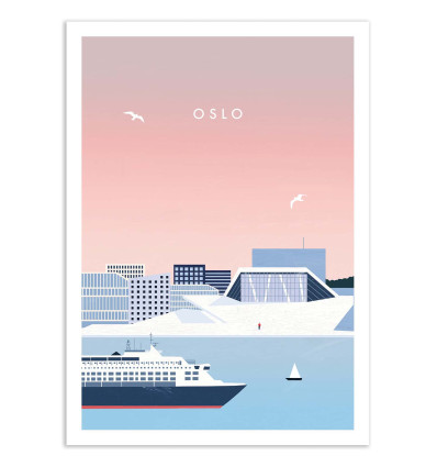 Art-Poster - Oslo - Katinka Reinke