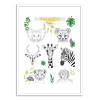 Art-Poster - Animaux de la savanne - Les Loulous