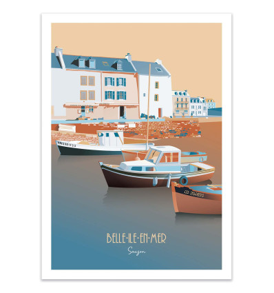 Art-Poster - Belle-Ile-en-mer - Artmoric