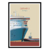 Art-Poster - Saint-Nazaire - Queen Mary 2 - Artmoric