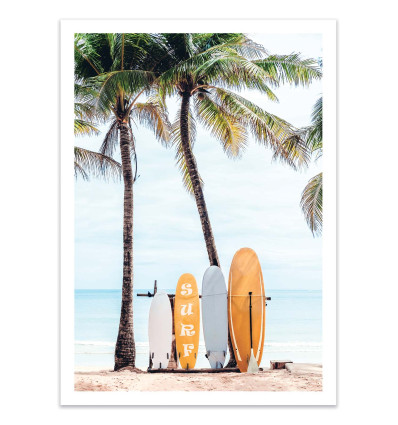 Art-Poster - Choose your surfboard - Gal Design