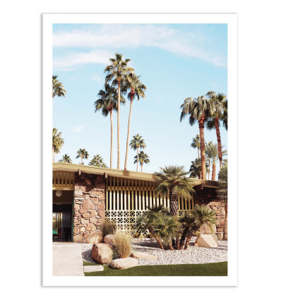 Art-Poster - Summer days at palm Springs - Gal Design