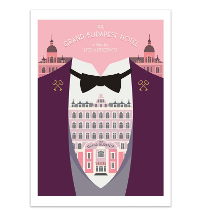 Art-Poster - Grand Budapest Hotel - 2Toast Design