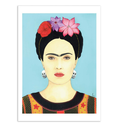 Art-Poster - Frida by Soizic Bihel - Art dans la peau