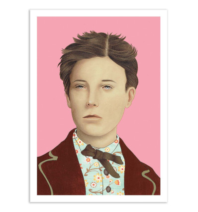 Art-Poster - Rimbaud by Soizic Bihel - Art dans la peau