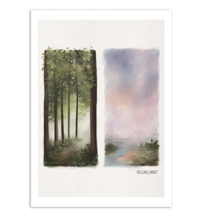 Art-Poster - Forests - Lea Gagelin