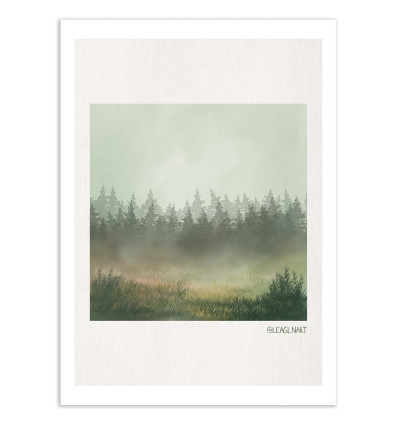 Art-Poster - Forest Version 4 - Lea Gagelin
