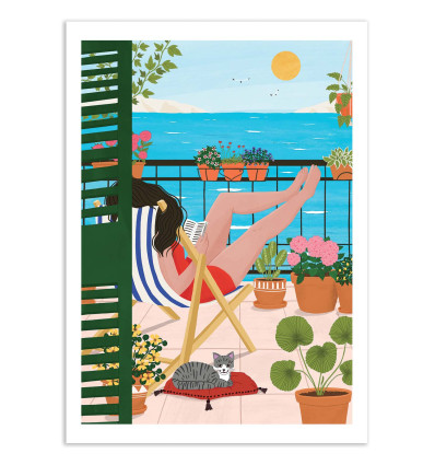 Art-Poster - Summer ease - Maja Tomljanovic