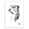 Art-Poster - Bare arms- Pechane Sumie
