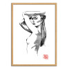 Art-Poster - Bare arms- Pechane Sumie