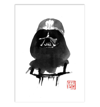 Art-Poster - Vader under the light - Pechane Sumie