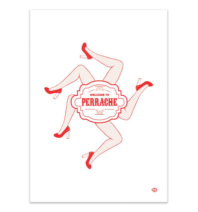Art-Poster - Welcome to Perrache - Entrecha
