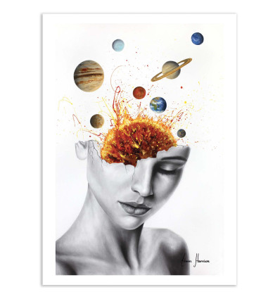 Art-Poster - Conscious universe - Ashvin Harrison