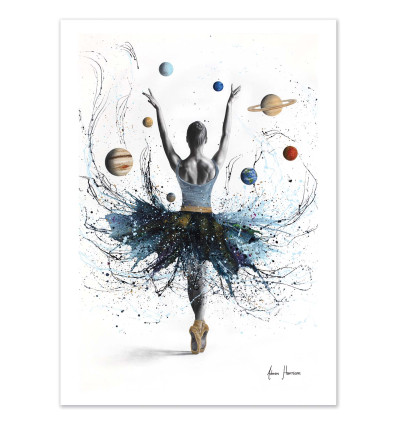 Art-Poster - Space dance - Ashvin Harrison