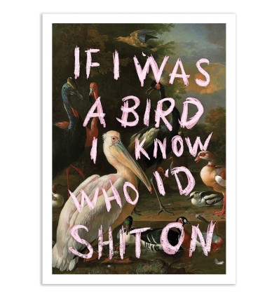 Art-Poster - If I was a bird - Jonas Loose