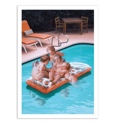 Art-Poster - Pool Angels - Jonas Loose