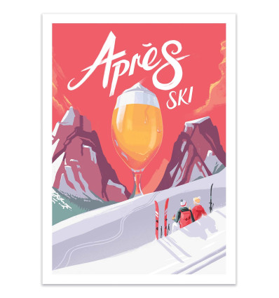 Art-Poster - Apre?s Ski - Mark Harrison