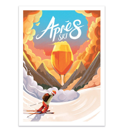 Art-Poster - Après Ski Version3 - Mark Harrison