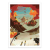 Art-Poster - Ski Japan - Mark Harrison