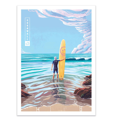 Art-Poster - Surf Cornwall - Mark Harrison