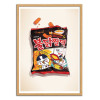 Art-Poster - Hot Chicken Korean Crisps - Barrie Jones