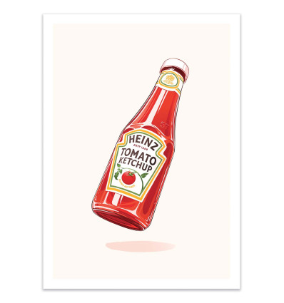 Art-Poster - Ketchup - Barrie Jones