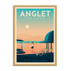 Art-Poster - Anglet - Olahoop Travel Posters