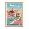 Art-Poster - Annecy Version 2 - Olahoop Travel Posters