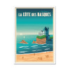 Art-Poster - Biarritz - Olahoop Travel Posters