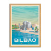 Art-Poster - Bilbao - Olahoop Travel Posters