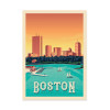 Art-Poster - Boston - Olahoop Travel Posters