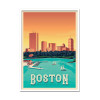 Art-Poster - Boston - Olahoop Travel Posters