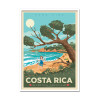 Art-Poster - Costa Rica - Olahoop Travel Posters