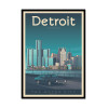 Art-Poster - Detroit - Olahoop Travel Posters