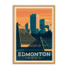 Art-Poster - Edmonton - Olahoop Travel Posters