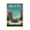 Art-Poster - Halifax - Olahoop Travel Posters